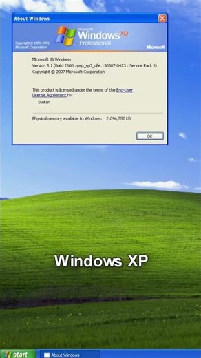 Windows Dialogue Boxes comparison #shorts #technology #computererror