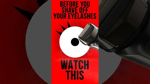 Shaving eyelashes: grooming hack or straight-up bad idea?