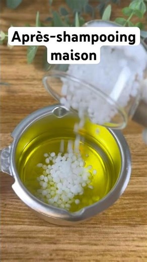 Après-shampoing maison au gel de lin 🌿 – Hydratation extrême & cheveux ultra doux| Partie 1