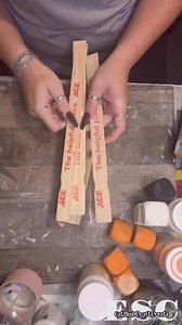 201K views · 2.9K reactions | Paint stir sticks make rustic crafts look great! This paint stir stick scarecrow is a fun and easy way to decorate for fall! Craft video. Fall crafts. #fall #falldecor #diy #diyideas #crafting #crafts The | Eat Sleep Craft Create | Facebook