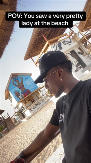 POV: A Beautiful Encounter at the Beach