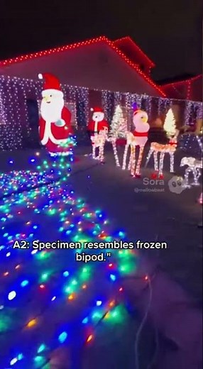 Alien Christmas light