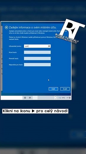 Jak vypnout heslo na Windows