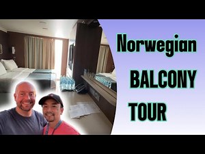 Full Norwegian Escape Balcony Room Tour