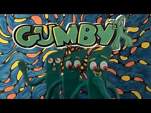 Gumby Classic TV Opening (1967 Theme Song) re-animated with Retro Gumby Toy