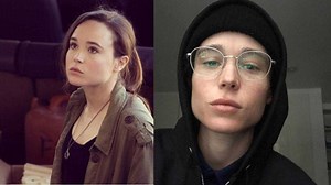 Transgender actor Elliot Page admits his quest to be a boy began when he was 9