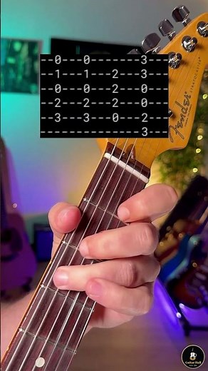 {TAB} Proud Mary - Creedence Clearwater Revival 🚤🔥 (Intro Chords Tab) #guitartabs #chords #riff