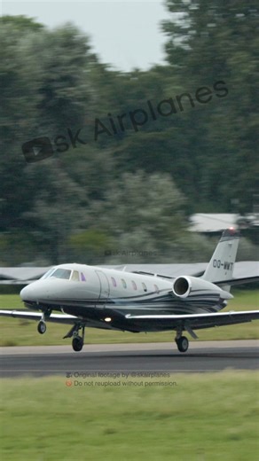 Cessna Citation XLS | OO-MMT | Takeoff from Rotterdam Airport #skairplanes #planespotting #bizjet #aviation #privatejet #aviationphotography | SK Airplanes