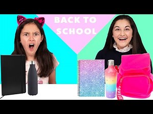 Back to School Switch Up Challenge Sis Vs Sis