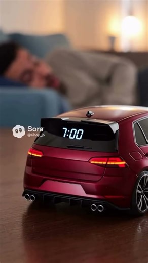 clock car vw golf mk7