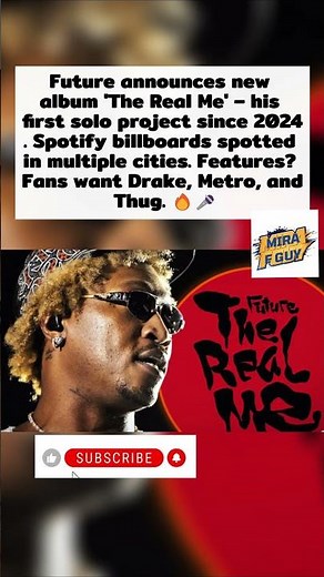 "The Real Me" – Future's Back. What Features Do YOU Want on the Album? 🤔