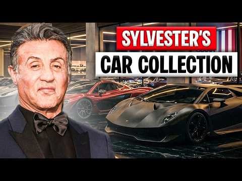 Sylvester Stallone’s Luxury Car Collection SHOCKINGLY Revealed | Celebrity Supercars Tour 2025