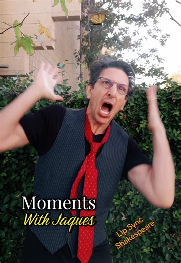 On today’s Lip Sync Shakespeare— Jacques: As He Hates It. Professional killjoy. Chronically done. 🌧️🎭 #shakespeare #fyp #booktok #foryourpage #lipsync @Doren Sorell