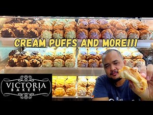 BEST CREAM PUFF IN BAGUIO! | Victoria Bakery FULL MENU | Baguio Food Vlog |