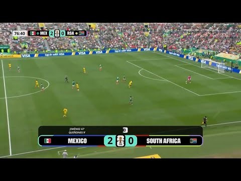 FIFA World Cup 2026: Mexico vs South Africa | Match Highlights (2-0) Quiñones, Jimenez Goals Today