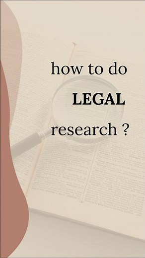 Want to learn how to do legal research fast and effectively?#LegalResearch #legalresearch #law