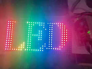 Messages Outdoor Led Moving Message Display Sign Programmable Led Moving Signs Single Color LED Programmable Sign Display Board