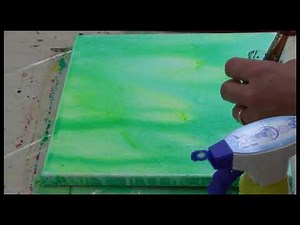 Hintergrundgestaltung - Malen lernen mit der Aquarell-Technik