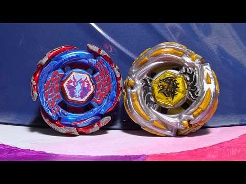 Galaxy Pegasus W105R2F vs Meteo L-Drago LW105LF | Metal Fight Beyblade メタルファイトベイブレード