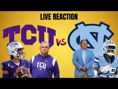 TCU vs North Carolina LIVE Play by Play & Reaction