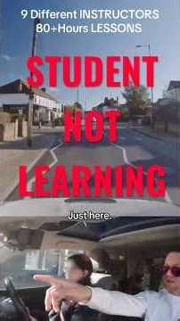 9 DIFFERENT INSTRUCTORS 80+Hours of DRIVING LESSONS Latter… #fyp