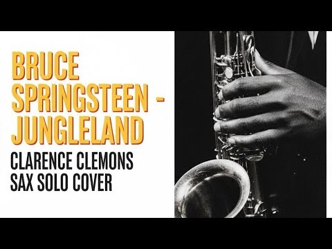 Bruce Springsteen - Jungleland | Clarence Clemons sax solo cover
