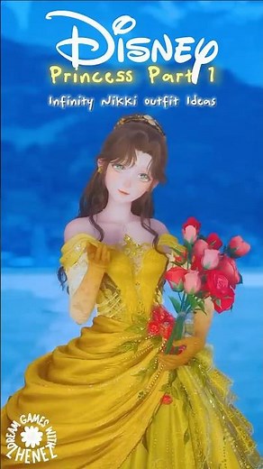 4 Disney Princess Cosplay Outfit Ideas in INFINITY NIKKI ♡ #infinitynikki #whereallsoulsreturn