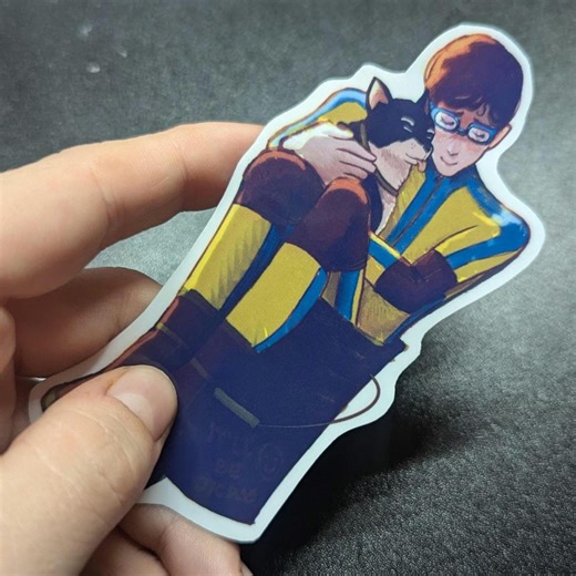 Waterboy Dispatch Sticker! Glossy and Waterproof (original Artwork) - Etsy