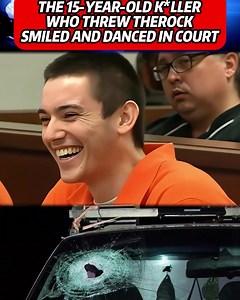 BREAKING: 15-Year-Old Killer Smiles and Dances in Court After Fatal Rock Attack 😳💥 Watch full video in the first comment! | Field Commander