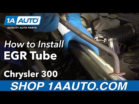 How to Replace EGR Tube 05-10 Chrysler 300