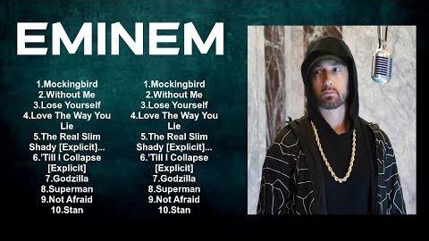Eminem 2024 全新专辑 ~ 顶级十首最佳歌曲 ~ 热门金曲集 ~ 流行与流行摇滚