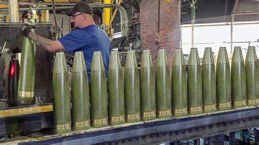 Exploring the US factory dedicated to producing a significant volume of munitions