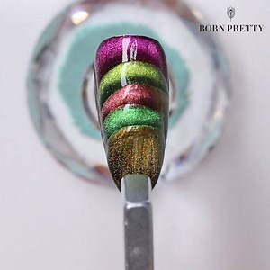 200K views · 726 reactions | 朗AMAZING 9D cat eye design tutorial❗ You may get your new design inspiration.Tap the link: https://amzn.to/2XLQaXb | Bornpretty | Facebook