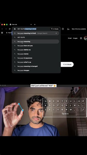 Built a virtual mouse & keyboard using the mediapipe and capture vision. #ai #coding #datascience