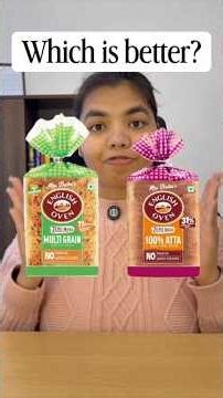 Multigrain vs whole wheat bread #fssai #healthybread #englishovenbreads