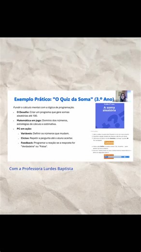 ubbu | Como os nossos guiões de matemática fundem a matemática e o pensamento computacional. Webinar “Programar projetos de Matemática com a... | Instagram