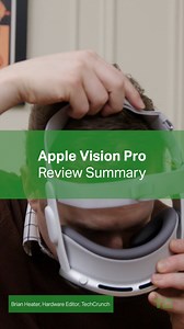 3.8K views · 25 reactions | "The Vision Pro is, at once, the best example of extended reality consumer hardware and a reminder of its current limitations." | TechCrunch | Facebook