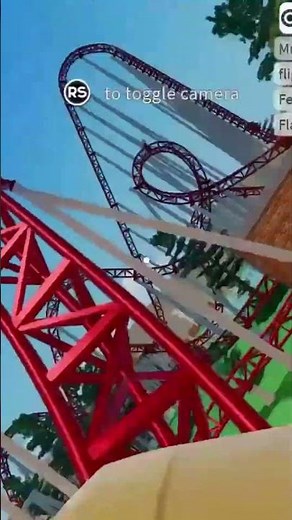 Riding Player's ROBLOX Roller Coaster 2 - Theme Park Tycoon 2