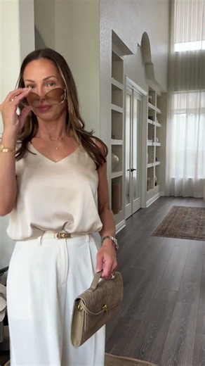 Wearing vs. Styling: White Wide-Leg Pants at 51 | Style Over 40
