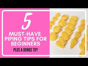 Top 5 Piping Tips for Beginners!