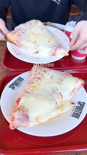 顔より大きい！東京で1番おいしい本格ミラノピザ専門店🍕【SPONTINI原宿】