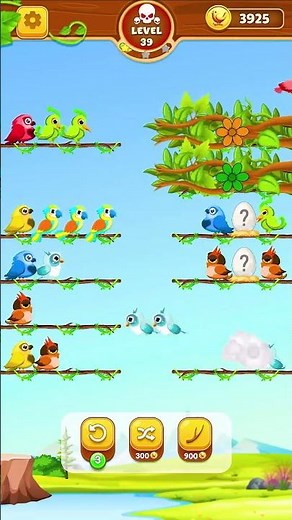 Bird Sort Level 39