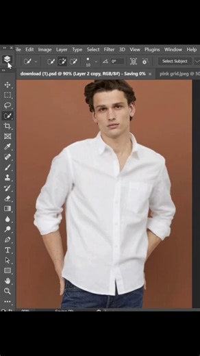 How to Add Any Design to a T-Shirt in Photoshop – FAST! #shorts #shortvideo