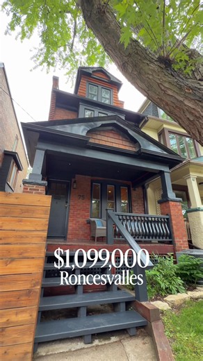 Roncesvalles Multi-Family Home — 75 Fuller Ave, $1,099,000