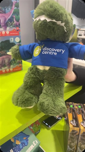 Apex predator for sure… Get our Discovery Centre dino stuffy for FREE if you buy, gift, or renew a Membership by Dec 15! Link in bio. | Discovery Centre