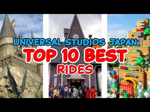 Top 10 rides at Universal Studios Japan - Osaka, Japan | 2022