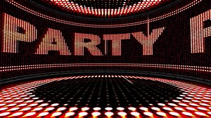 Party Text In Monitor Disco Room Animation Stock Motion Graphics SBV-314783624 - Storyblocks