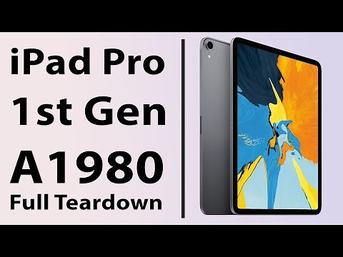 iPad Pro 11" (1st Gen, A1980) Teardown – Inside Apple's 2018 Tablet!