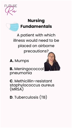 Essential Nursing Fundamentals and Airborne Precautions