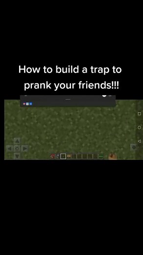 Build Minecraft Prank Trap for Funny Moments